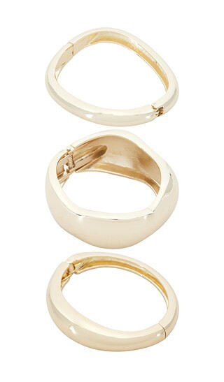 Lovers and Friends Capri Bracelet in Metallic Gold. | Revolve Clothing (Global)
