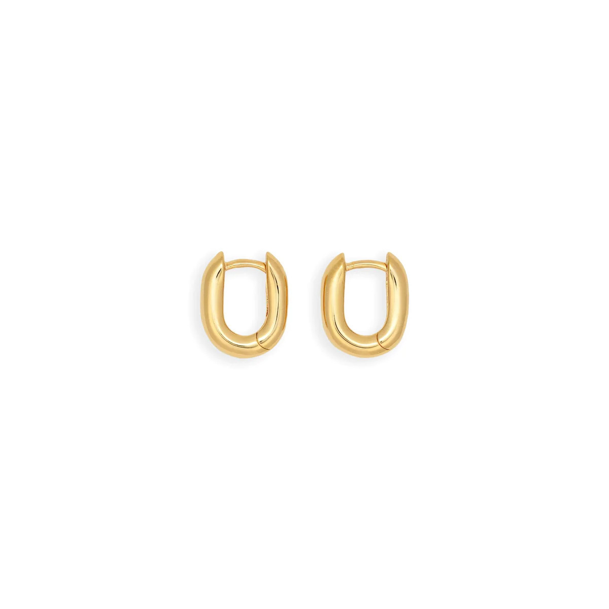 Icon Oval Hoops - Gold Petite | Erin Fader Jewelry Design