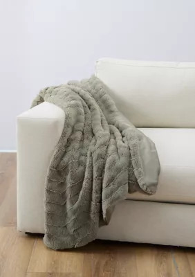MontaukHerringbone Textured Throw Blanket | Belk