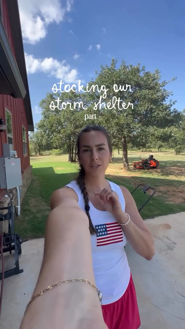 What we have stocked in our storm shelter so far🌪️⛈️

#LTKmomlife #LTKHome #LTKSeasonal