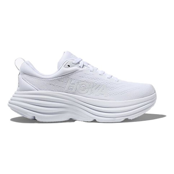 Women's HOKA Bondi 8 Running Shoes 8.5 Regular White/White | Scheels