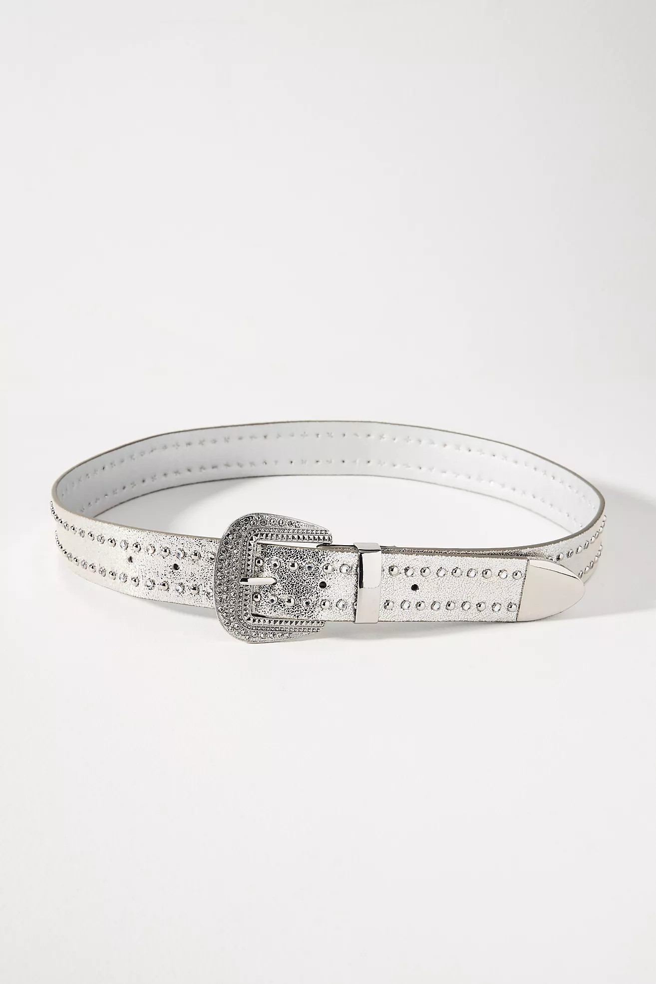 Rhinestone-Studded Western Belt | Anthropologie (US)