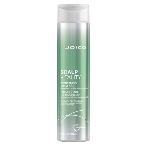 Joico Scalp Vitality Refreshing Shampoo | Supports A Healthy & Balanced Scalp | For Dry, Oily and Itchy Scalp | Leaves Scalp Replenished & Calm | Removes Flakes & Reduces Irritation | 10.1 Fl Oz | Amazon (US)