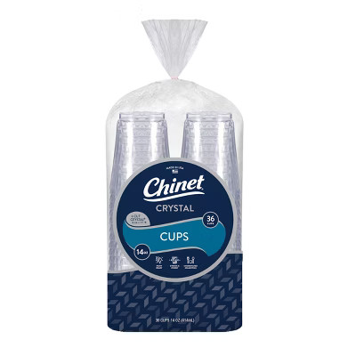 Chinet Crystal Cup - 36ct/14oz | Target