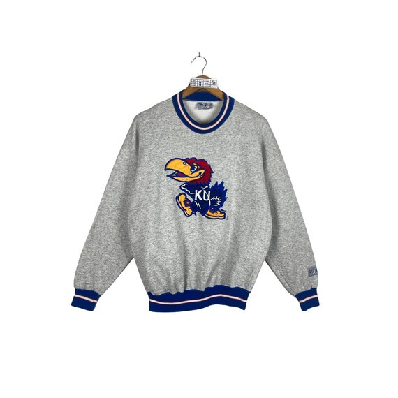 Kansas Jayhawks Sweatshirt Large Vintage 90s Kansas Jayhawks | Etsy | Etsy (US)