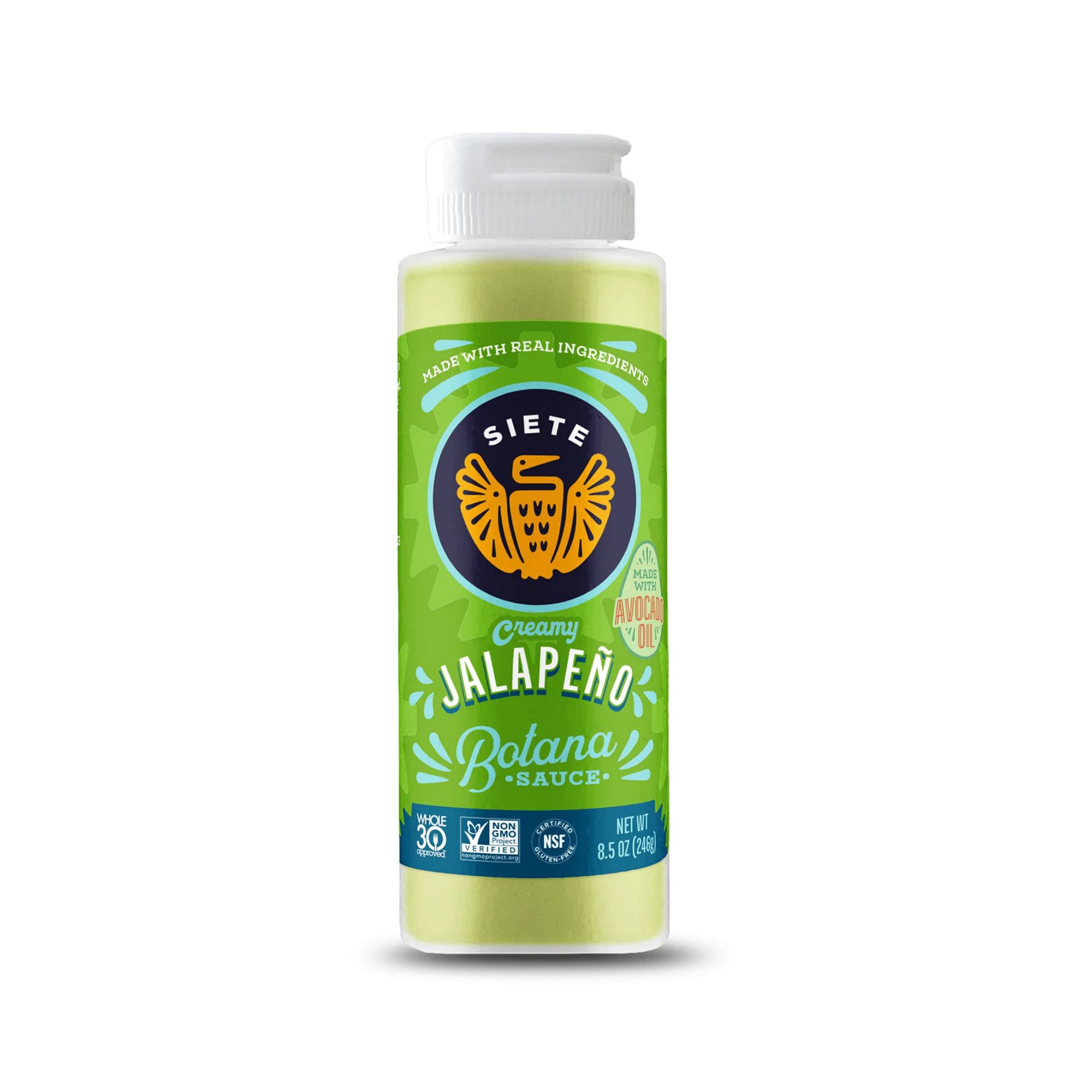 Siete Family Foods, Creamy Jalapeno Botana Sauce, 8.5 oz | Walmart (US)