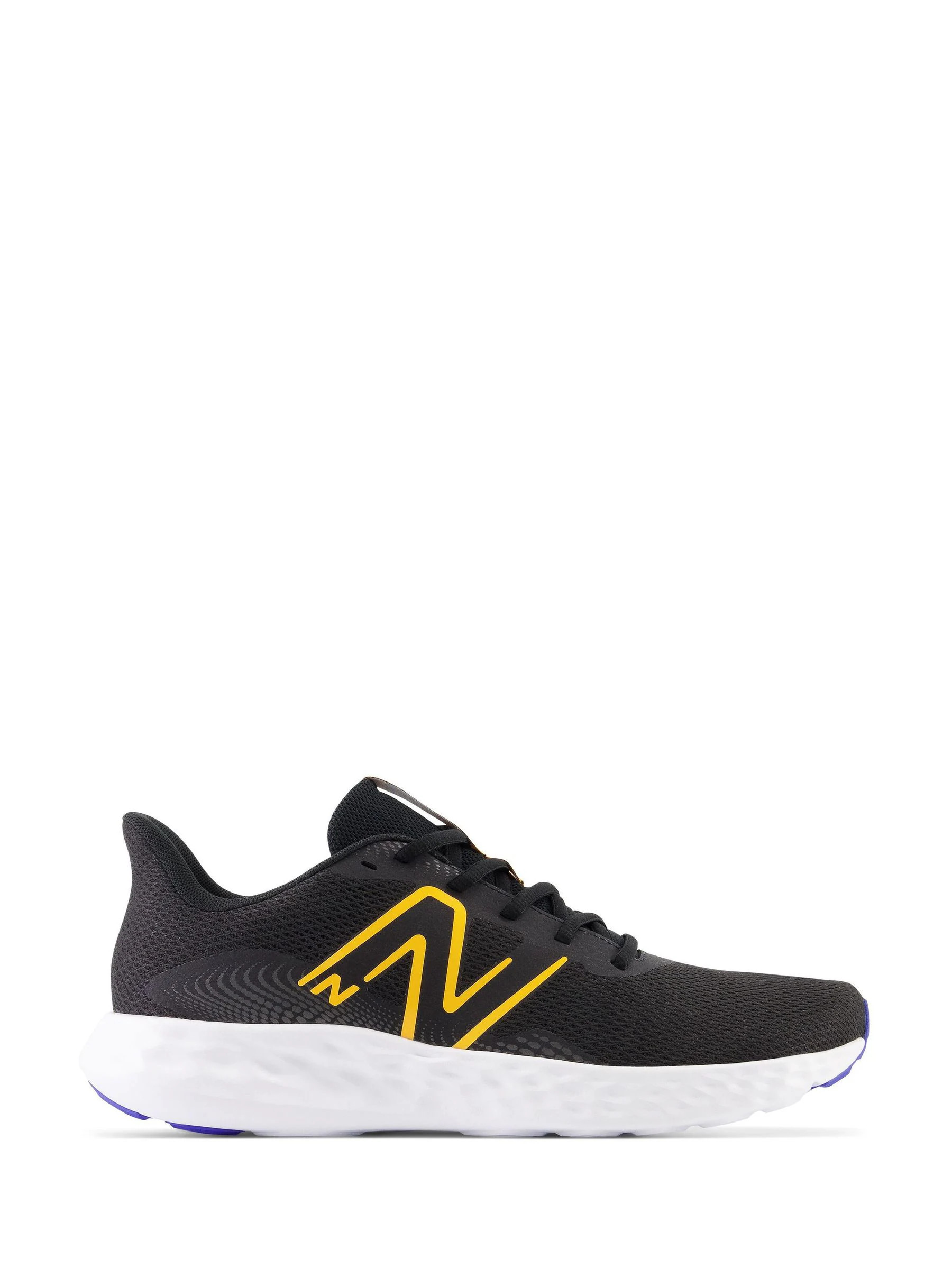 New Balance New Balance Black/Yellow Mens 411 Trainers | Next US