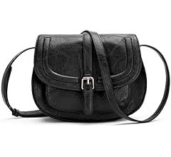Crossbody Bags for Women Small Over the Shoulder Saddle Purses and Boho Cross body Handbags,Vegan... | Amazon (US)