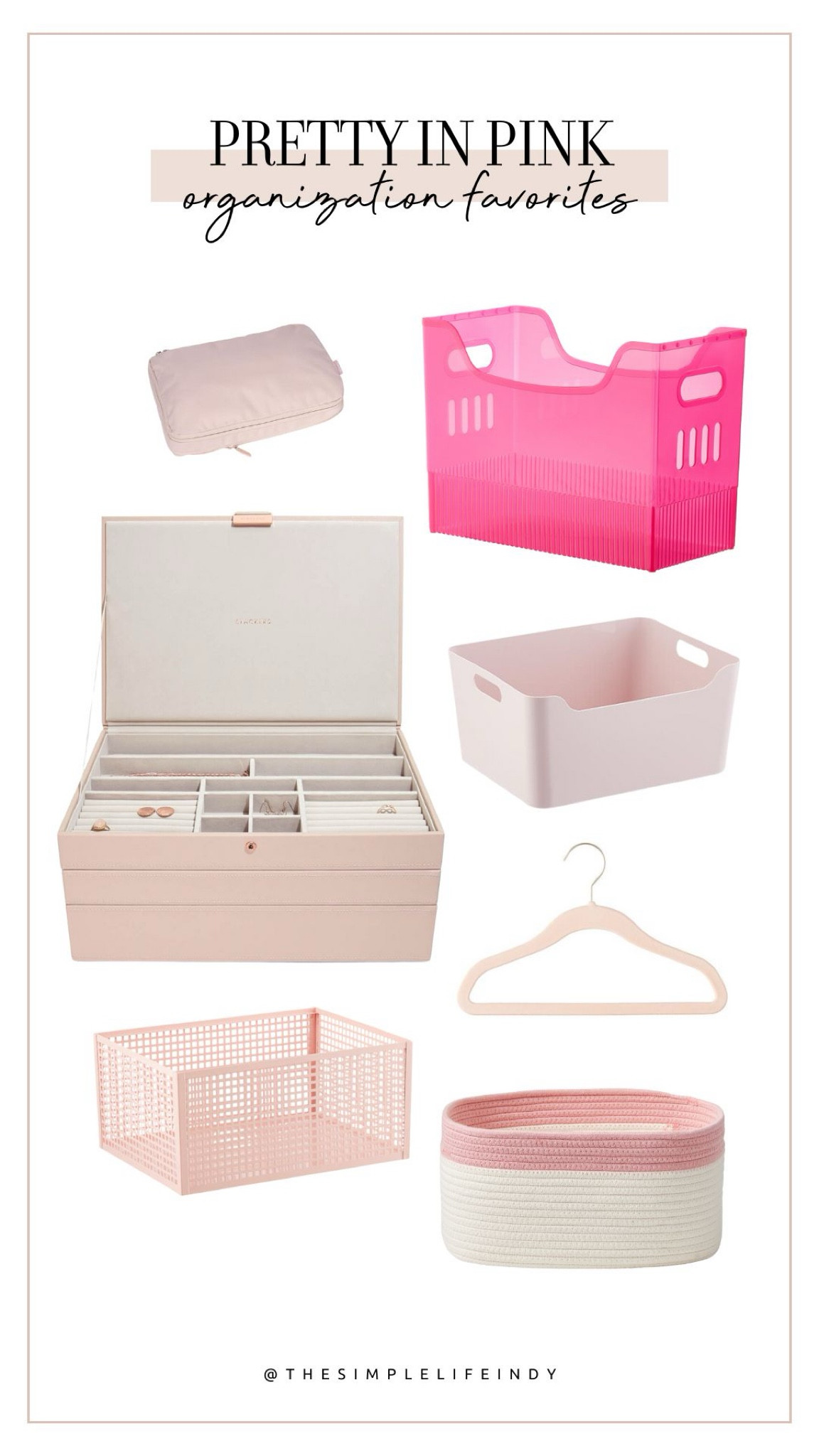 We’re loving these pretty in pink organization products for Valentine’s Day! 💘🎀

#LTKSeasonal #LTKHome #LTKFamily