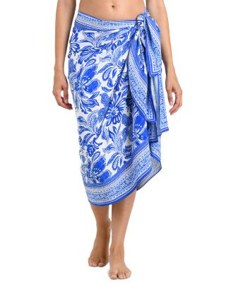 La Blanca Botanical Brocade Pareo Swim Cover-Up | Bloomingdale's Women | Bloomingdale's (US)