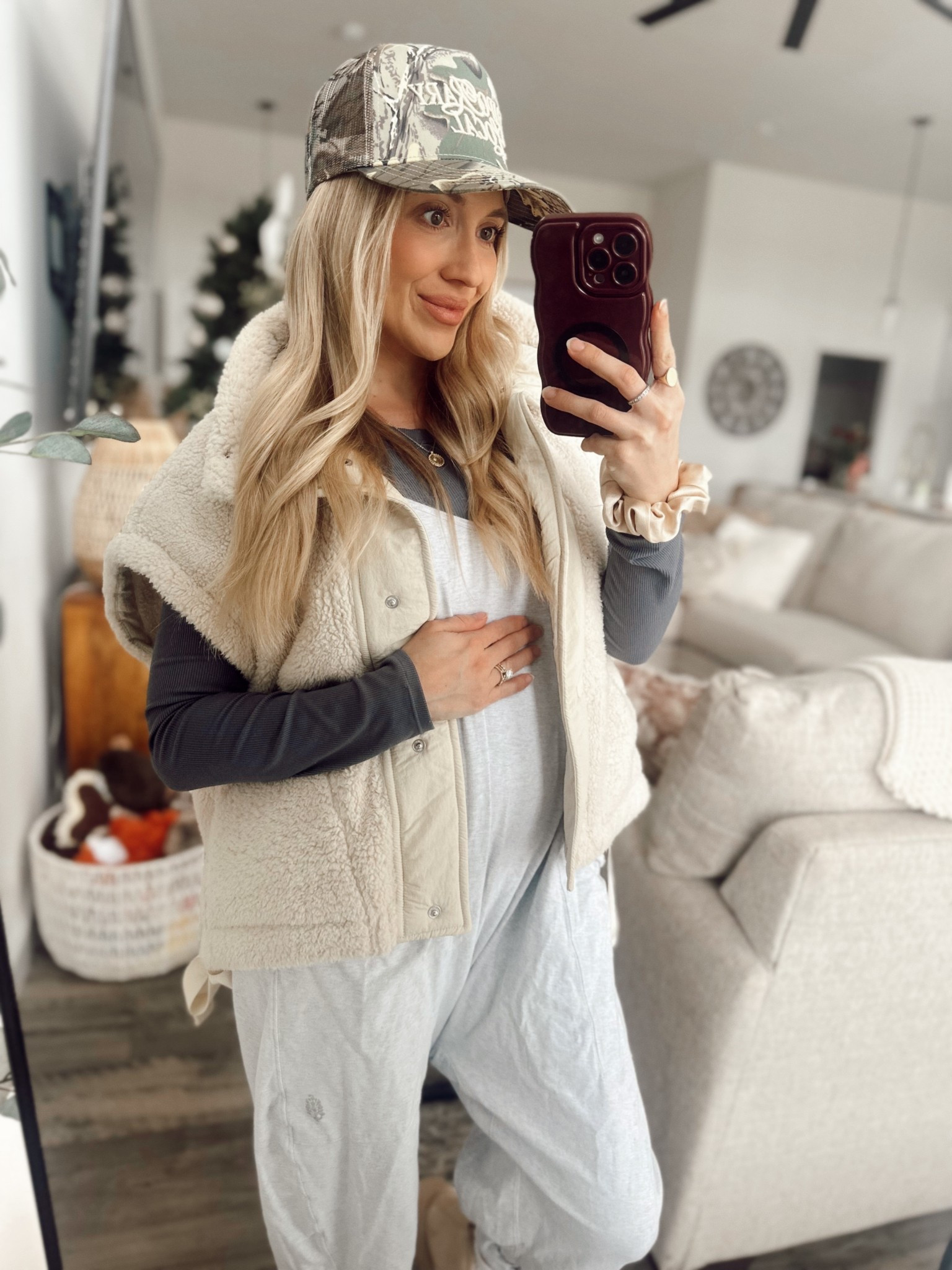 Comfy maternity outfit / jumpsuit ✨ size XS in my hot shot onesie jumpsuit perffff for the bump 🤭🤭

#LTKBump #LTKootd #LTKPetite