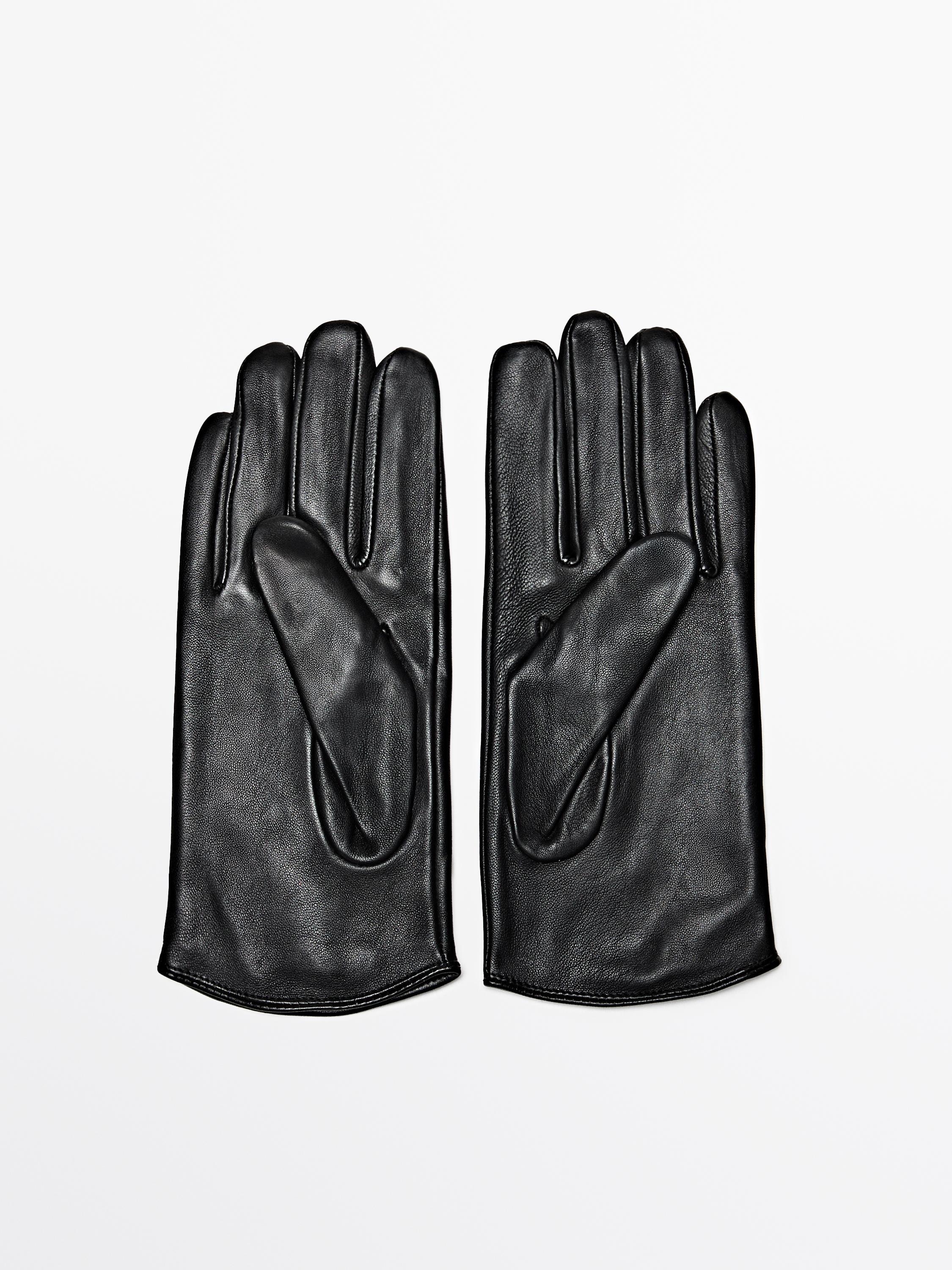 Nappa leather gloves | Massimo Dutti US