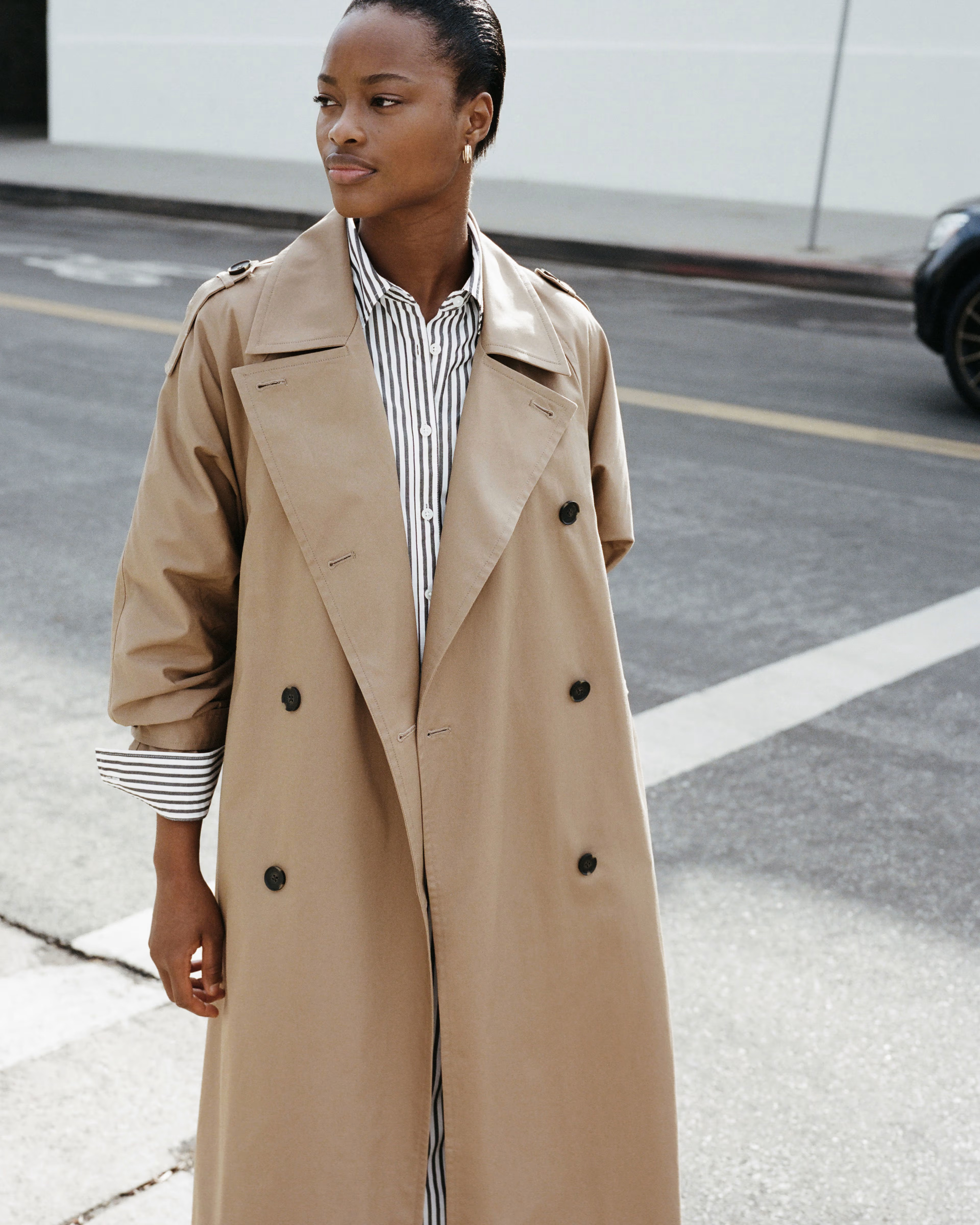 The Cotton Long Trench Coat | Everlane