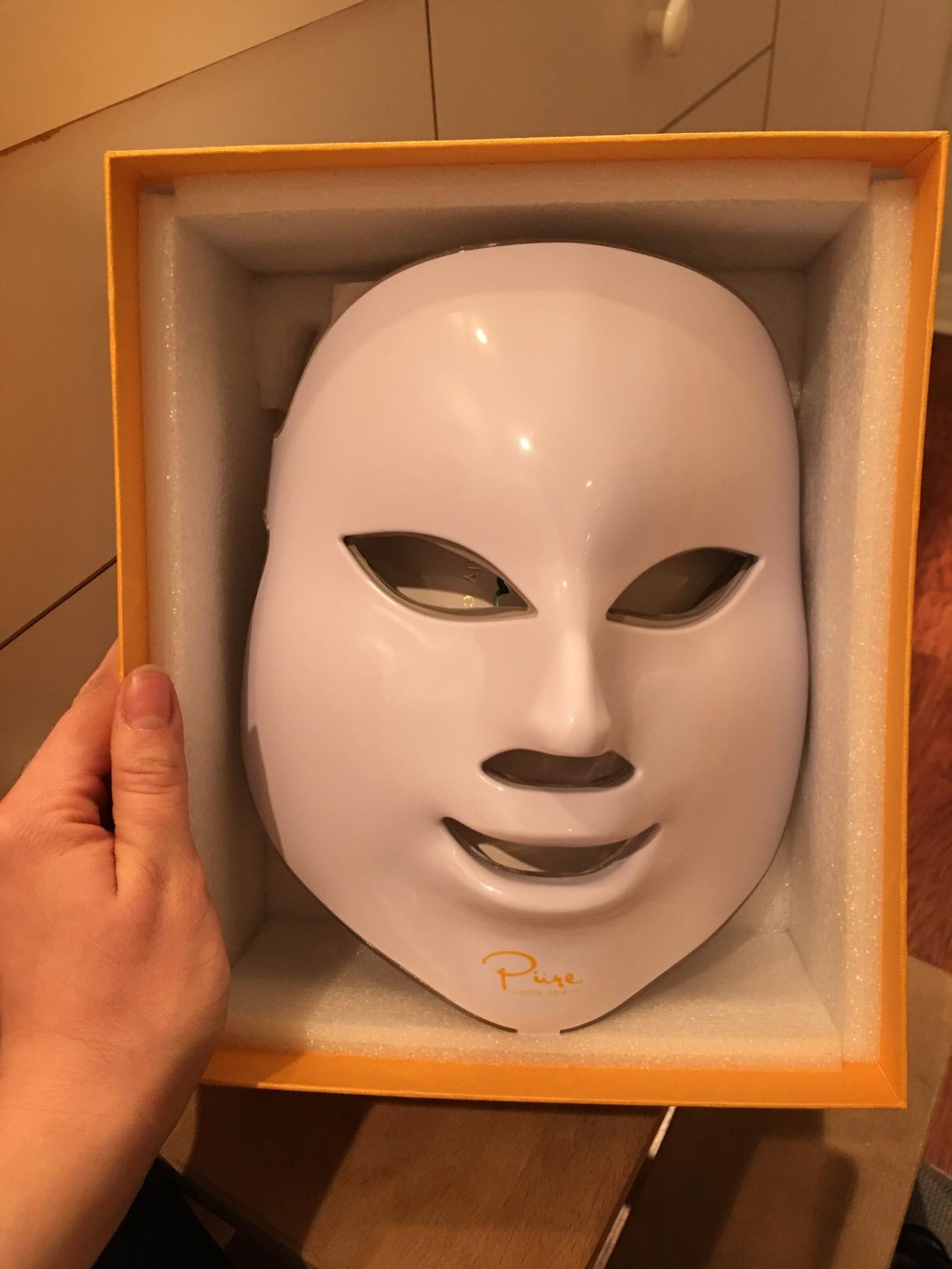 Pure Daily Care Luma Mask LED Skincare Device for the Face | 7 Advanced Color Modes | 5 Light Int... | Amazon (US)