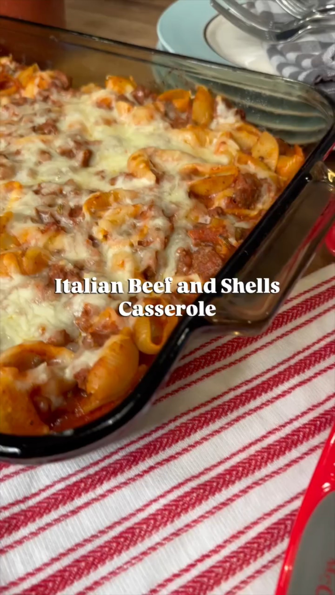 Since the weather has turned dreary and chilly, it felt like the perfect time to make this hearty Italian Beef and Shell Noodle Casserole.This easy recipe is a family favorite… and even better, it makes great leftovers. I got it from my grandma, who called it “pizza casserole,” though I never thought it tasted much like pizza. With the fennel flavor, it’s always reminded me more of an Italian beef. Either way, it’s delicious and definitely worth a try. You can find the full recipe in the link in my bio. #casserole #easyrecipe #italiancasserole #beefandnoodlecasserole #heartyrecipes