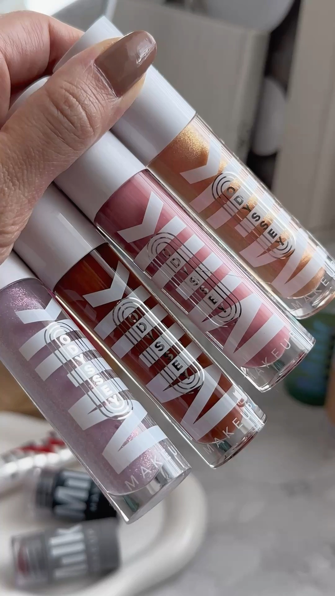 Shop the Biggest Sale of the Year @milkmakeup Black Friday 25% Off Sitewide. 

Featuring Odyssey Hydrating anon-sticky Lip Oil Gloss 
Adventure (Lavender shimmer)
Experience (golden pink shimmer)
Wander (mauve)
Day Trip (Warm Brown)

____

#cleanbeauty #lipoil #lipgloss #lipcolors #milkmakeup #nonsticky 
#blackfriday #thanksgiving #cybermonday #beautydeal 

#LTKCyberWeek #LTKSaleAlert #LTKBeauty