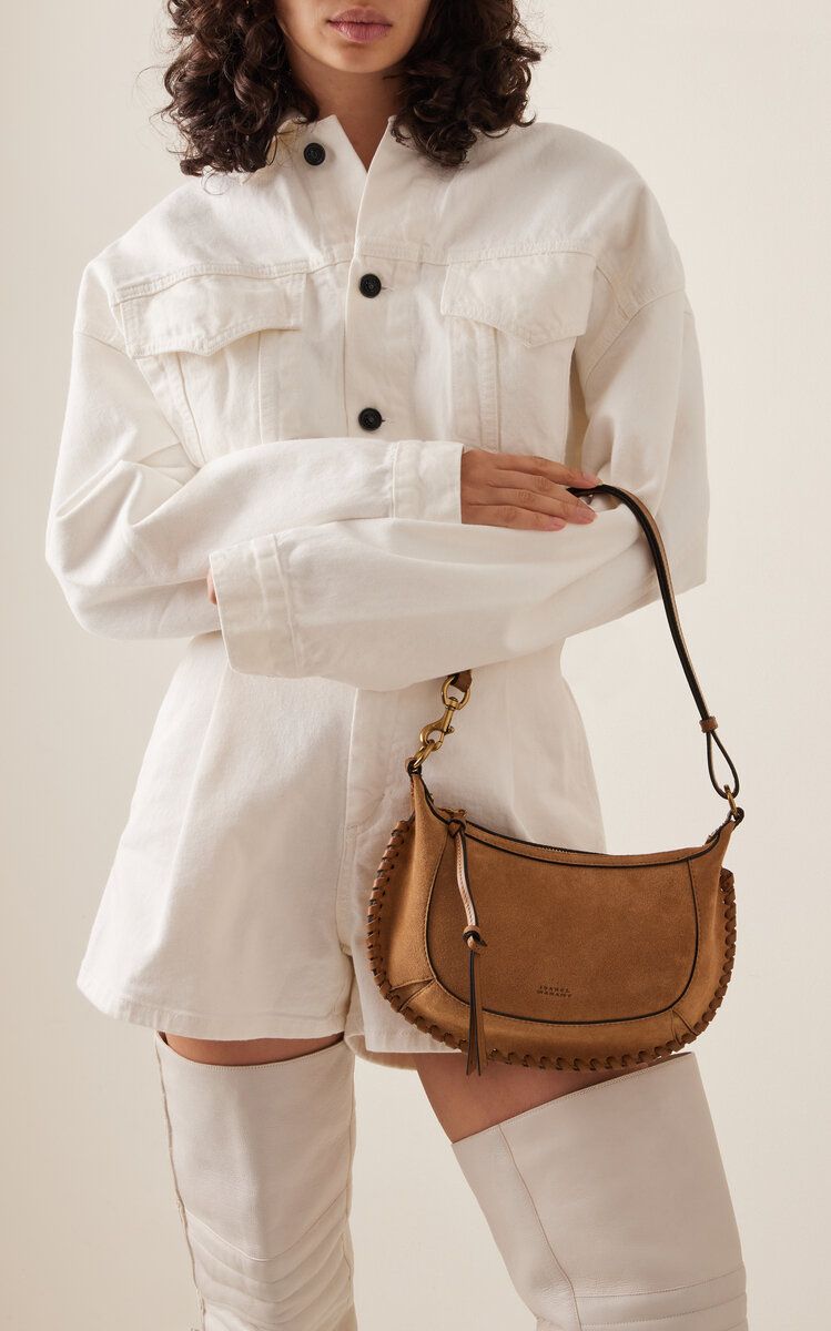 Oskan Moon Leather Shoulder Bag | Moda Operandi (Global)