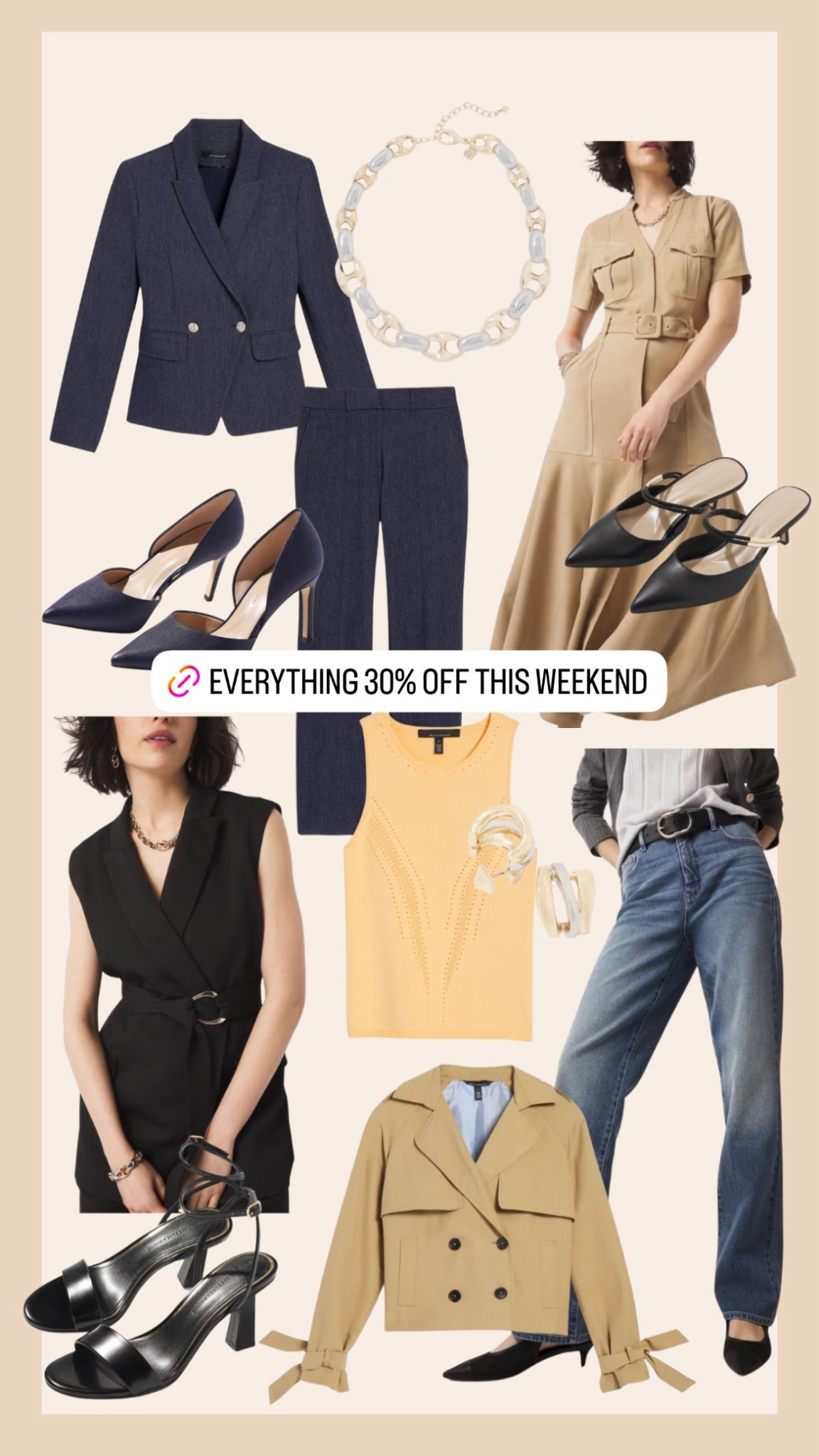 Everything from my try-on, all 30% off this weekend ✨✨ @whbm

#LTKSaleAlert #LTKWorkwear
