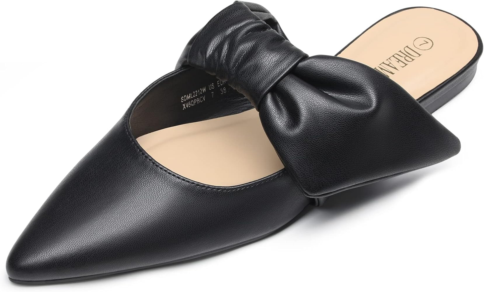 DREAM PAIRS Mules for Women Slip On Shoes Comfortable Women’s Flats Pointed Toe Backless Slides... | Amazon (US)