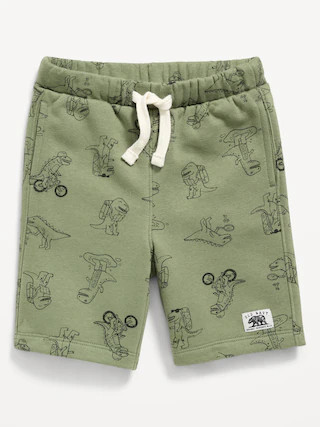 Logo-Graphic Fleece Jogger Shorts for Toddler Boys | Old Navy (US)