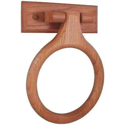 LDR Exquisite Oak Towel Ring Wood | Target