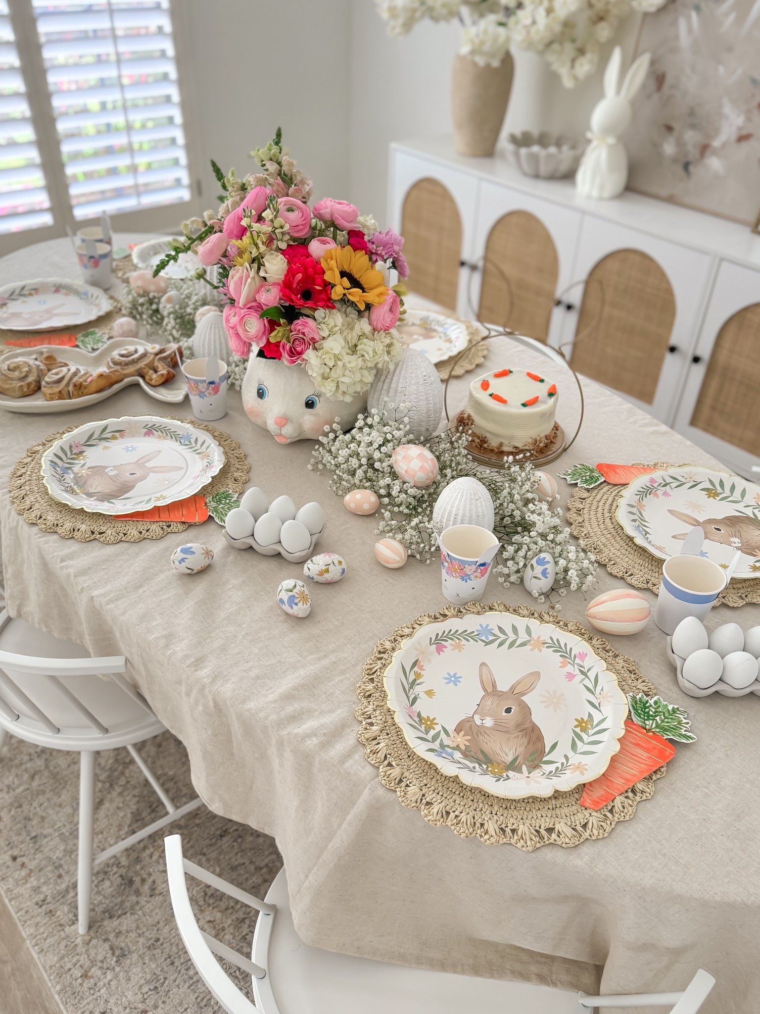 Easter Tablescape 