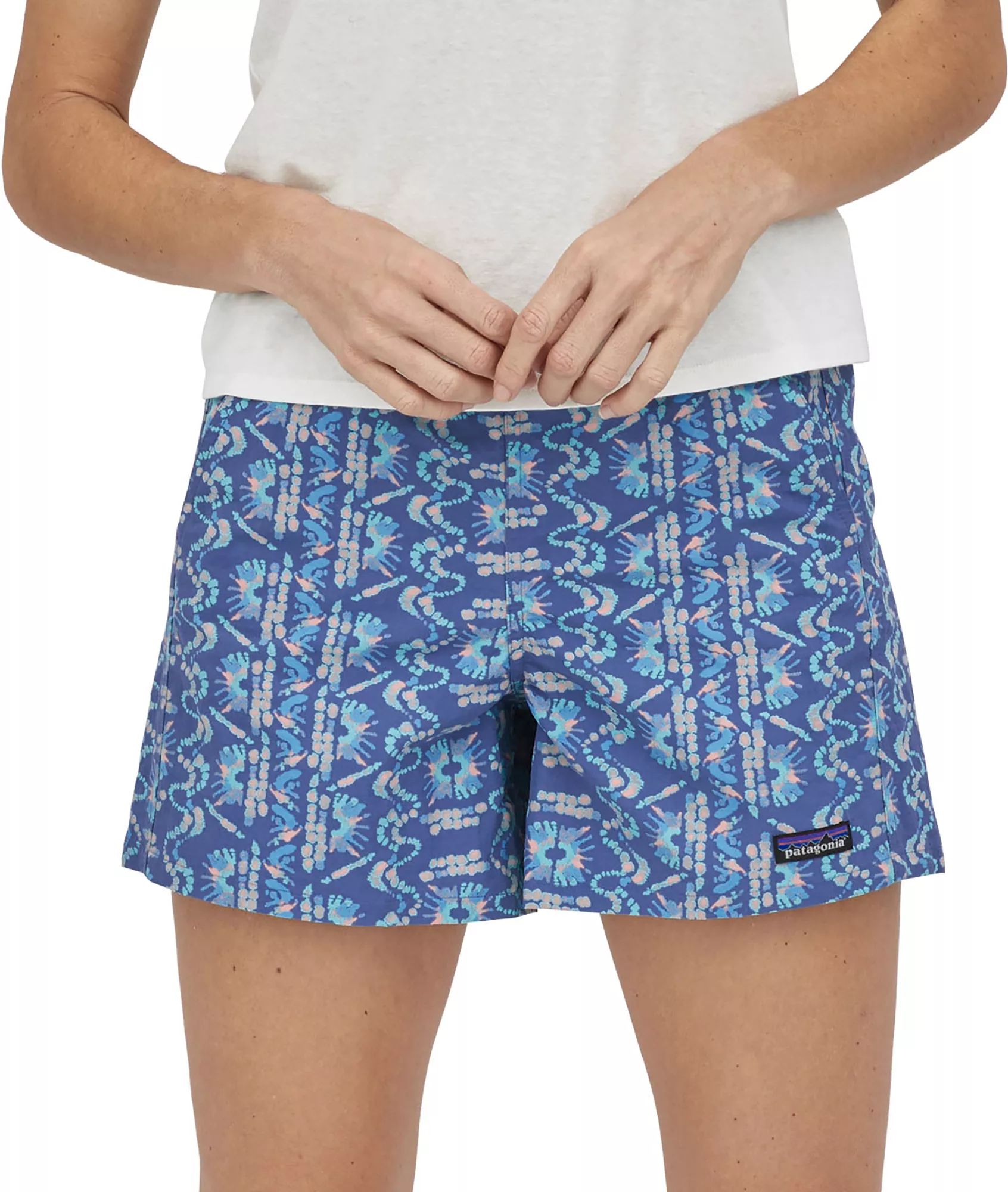 Patagonia Women's 5” Baggies Shorts, XXS, Sunshine Dye/Current Blue | Dick's Sporting Goods