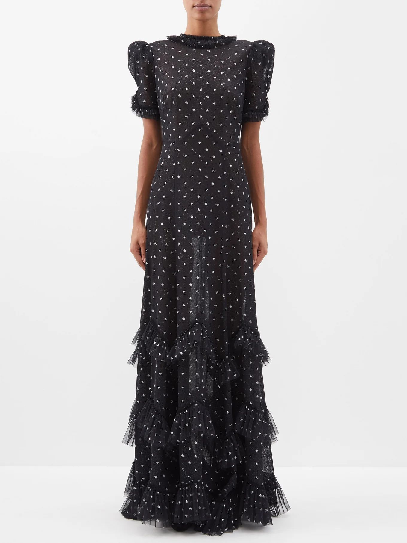 The Sky Rocket star-print mesh gown | The Vampire's Wife | Matches (US)