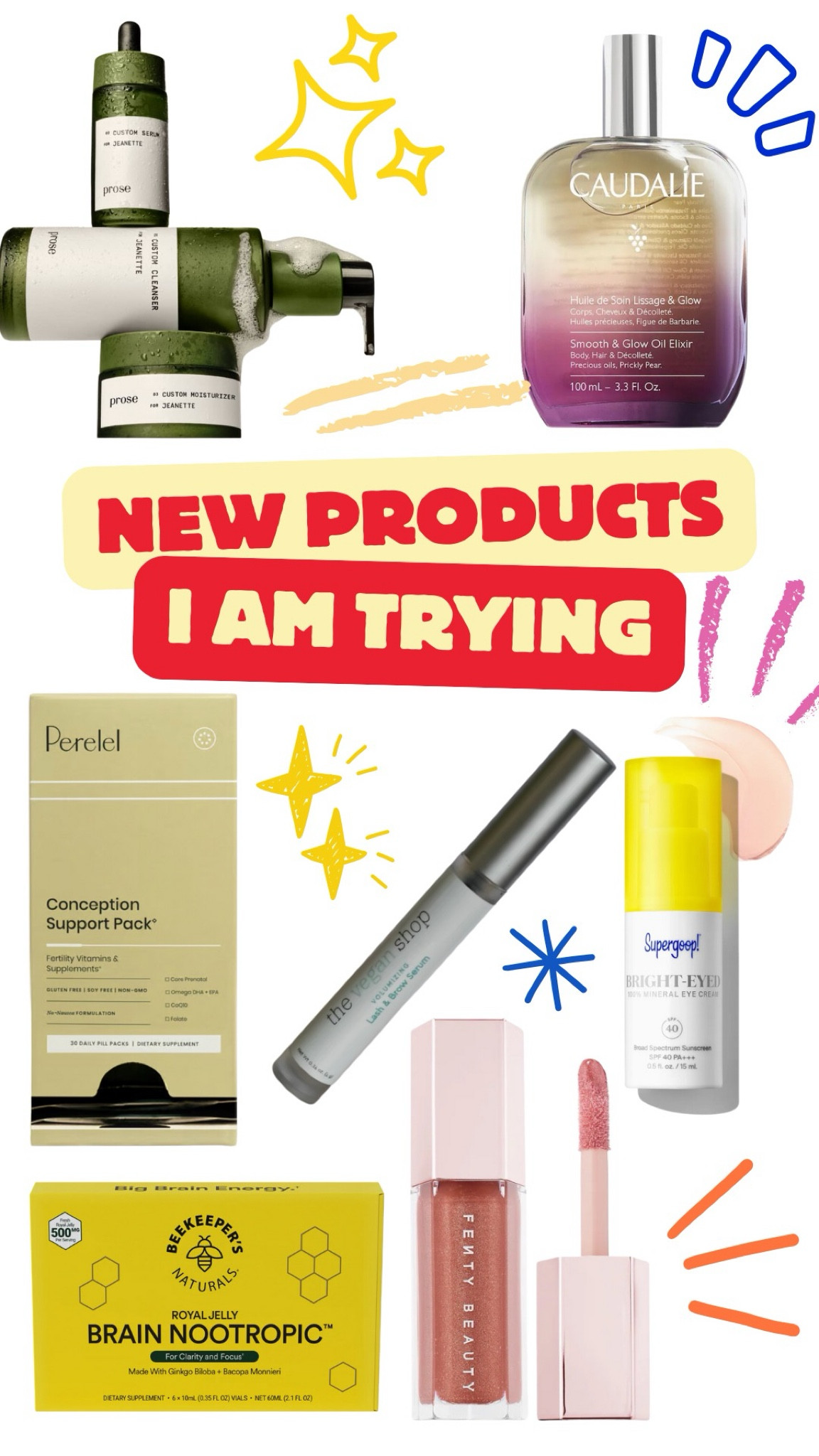New products I am trying out now 

Beauty products, skincare products, gift guide, gifts for her 

#LTKBeauty #LTKHoliday #LTKGiftGuide