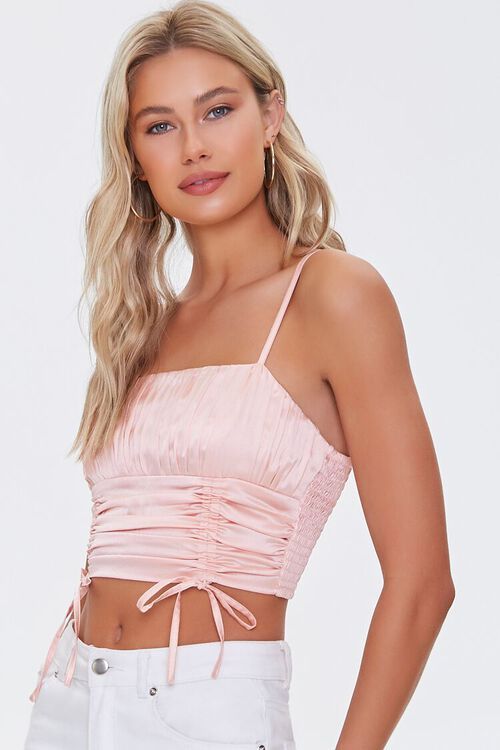 Satin Cropped Cami | Forever 21 (US)