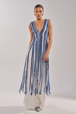 AKIRA Tied Down Braided Rope Top | Size Medium | AKIRA