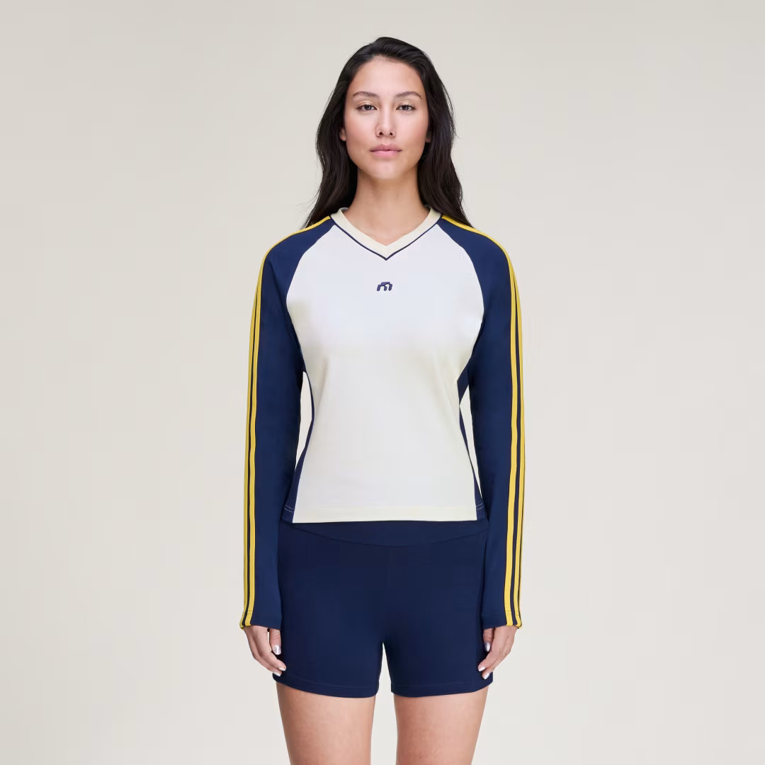adidas MIAOU BASE LAYER Chalk White S - Womens Originals Long Sleeve Shirts | adidas (US)
