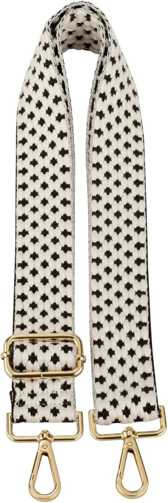 ZANQANO Purse Strap Replacement Crossbody Bag Women Wide Adjustable Jacquard Woven Handbag Straps | Amazon (US)