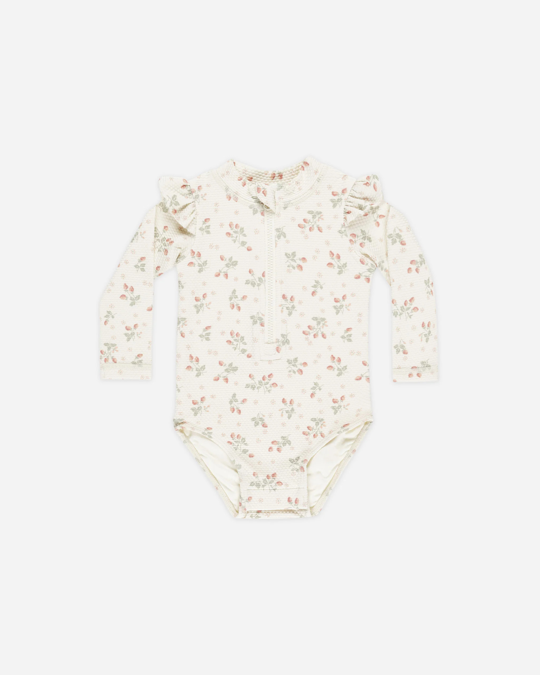 Byron Rashguard One-Piece || Strawberries | Rylee + Cru