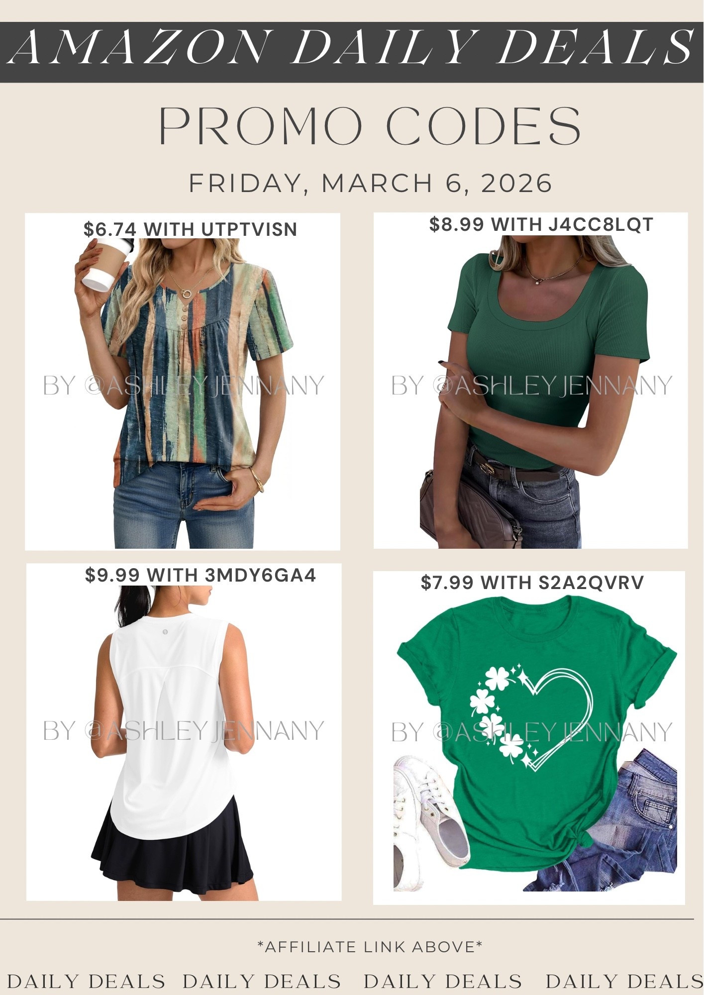 Amazon deals on short sleeve tops 

#LTKSeasonal #LTKMidsize #LTKSaleAlert