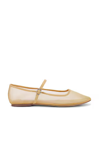 Steve Madden Maple Mary Jane Flat in Natural Mesh from Revolve.com | Revolve Clothing (Global)