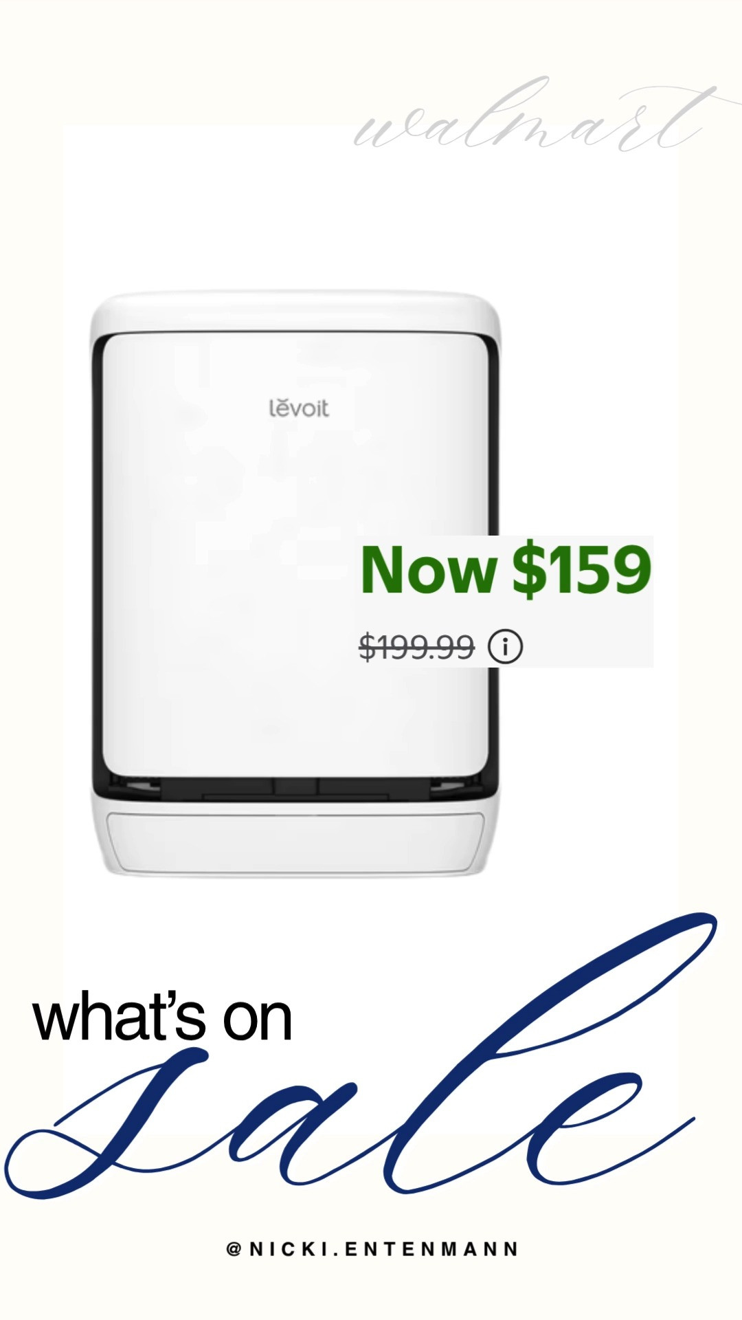 Keep your home fresh and allergen free with the Levoit Vital Pet Pro Air Purifier on sale for $159 at Walmart. Designed specifically to capture pet hair, dander, and odors, this high-performance air purifier helps maintain clean, breathable air throughout your living space. It is a must-have home deal for pet owners looking for reliable air filtration at a discounted price.

#walmart #walmartfinds #levoit #airpurifier #homeessentials #salealert #petowner #shoppingdeals 

 #LTKmomlife #LTKHome #LTKSaleAlert