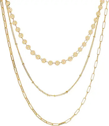 Panacea Triple Layer Chain Necklace | Nordstrom | Nordstrom