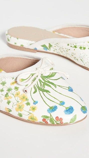 Floral Ballerina Mules | Shopbop