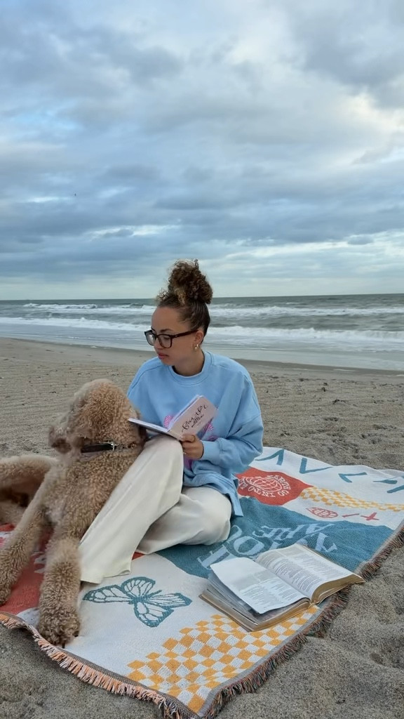 More morning like this please 🤍 Beach bible study! Linking my faith favs and finds 

#LTKmorningroutine #LTKdayinmylife #LTKselfcare