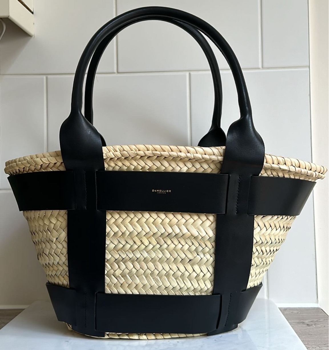 Basket bags 🧺 demellier 

#LTKeurope #LTKuk #LTKluxury