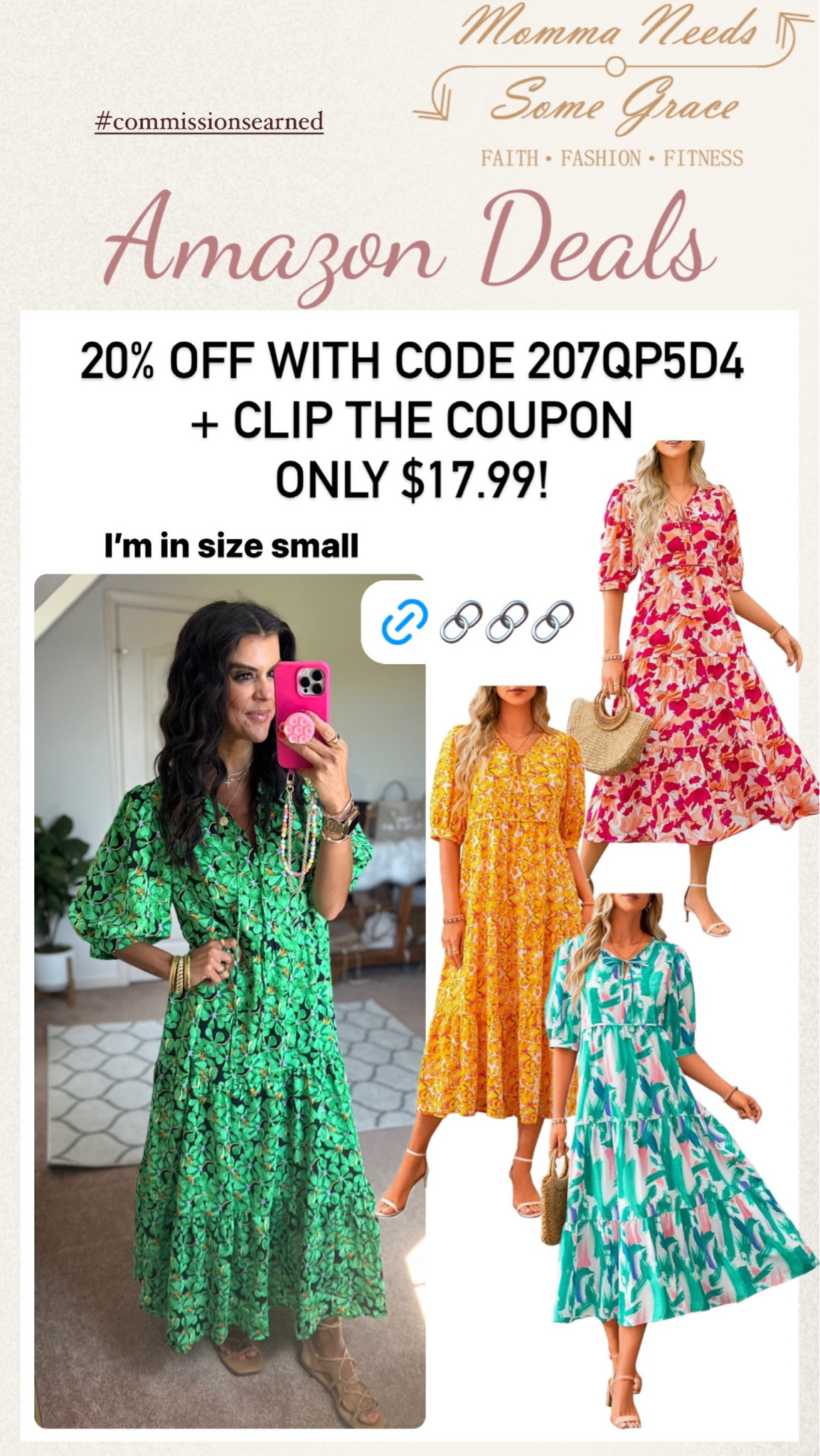 Beautiful dress on sale for under $20!

I’m in a size small!

#LTKSeasonal #LTKFindsUnder50 #LTKSaleAlert