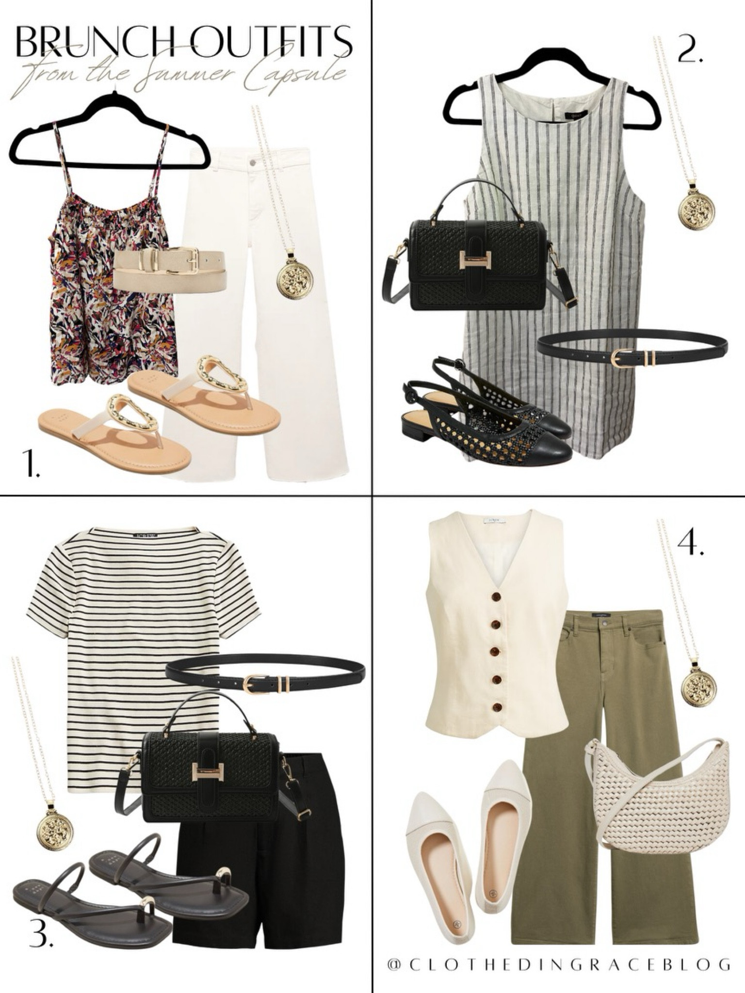 Brunch outfits from the summer capsule 


#LTKFindsUnder50 #LTKStyleTip #LTKFindsUnder100