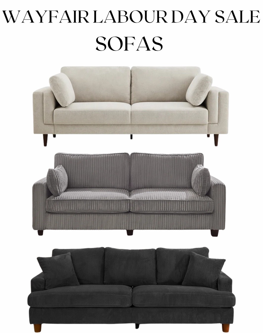Shopping for a new sofa? Look no further than Wayfairs living room sale! Scroll down below to shop these savings ✨ 

Beige sofa, grey sofa, black sofa, grey sofa bed, black sofa bed, beige sofa bed. sofa, sofa sale, living room, living room decor, wayfair, Wayfair home, Wayfair sale, home decor sale, home styling, modern decor 

#LTKSale 

#LTKsalealert #LTKhome

#LTKSaleAlert #LTKCyberWeek #LTKHome

#LTKSaleAlert #LTKStyleTip #LTKHome

#LTKHome #LTKWatchNow #LTKSaleAlert

#LTKSaleAlert #LTKStyleTip #LTKHome

#LTKHome #LTKSaleAlert #LTKFamily

#LTKFamily #LTKHome #LTKSaleAlert