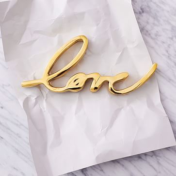 Brass Love Object | West Elm (US)