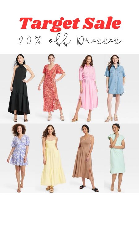 Target sale! 🚨 20% off women’s dresses! 

#LTKFindsUnder50 #LTKStyleTip #LTKSaleAlert