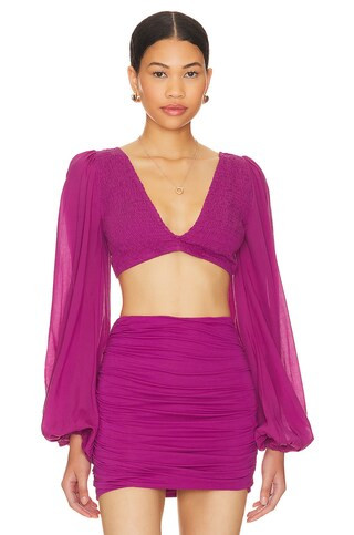 Indah x REVOLVE Biru Crop Top in Destiny from Revolve.com | Revolve Clothing (Global)