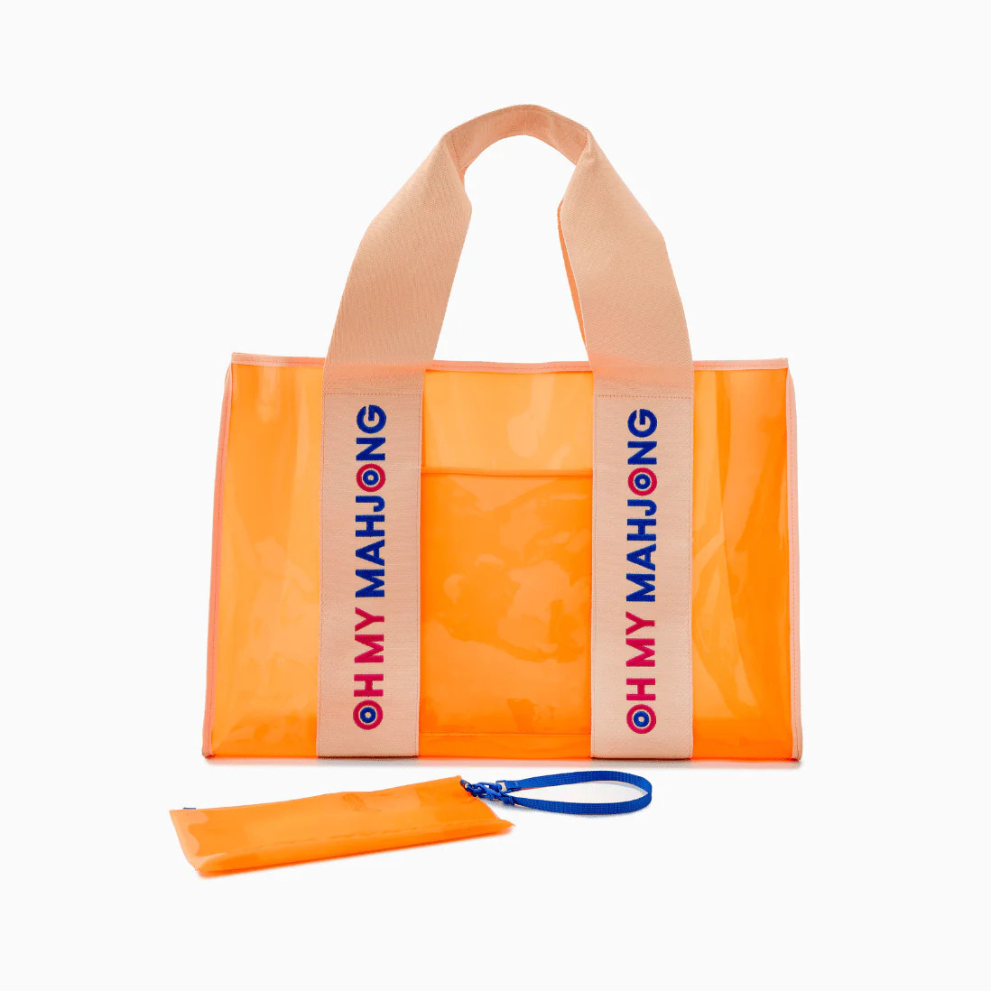 Orange Beach Bag | Oh My Mahjong