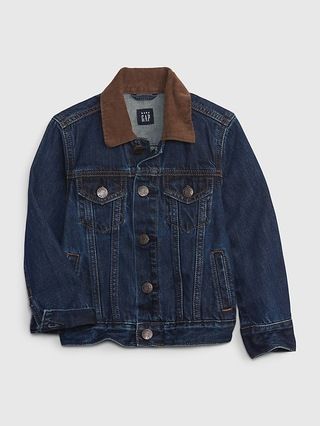 Toddler Icon Denim Jacket with Washwell | Gap (US)