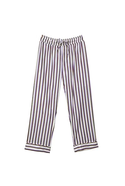 Everyday Pants - Lilac Pinstripe | Shop BURU
